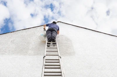 Peinture extérieure à Clitourps — façades et ravalement